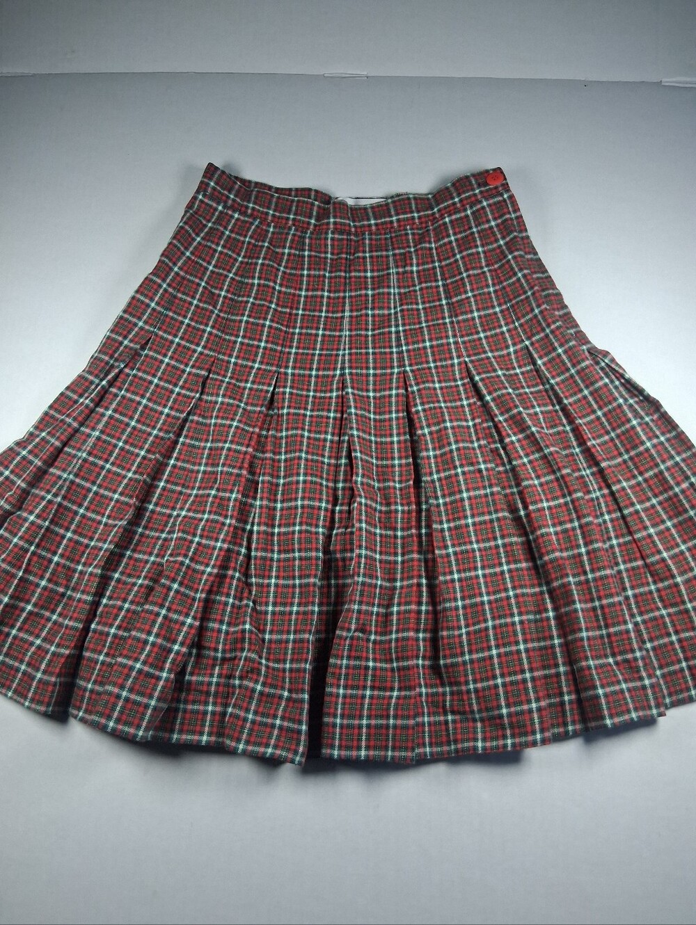 Vintage The Eagles Eye Pleated A-Line Y2K Skirt Size 8 (Bin1)